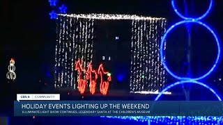 Illuminate Light Show among host of holiday event this weekend