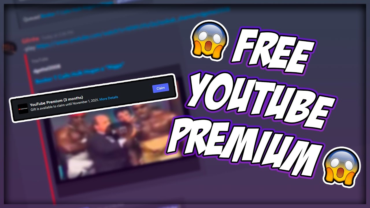 FREE YouTube Premium For 3 Months (FREE CODE!!!) YouTube
