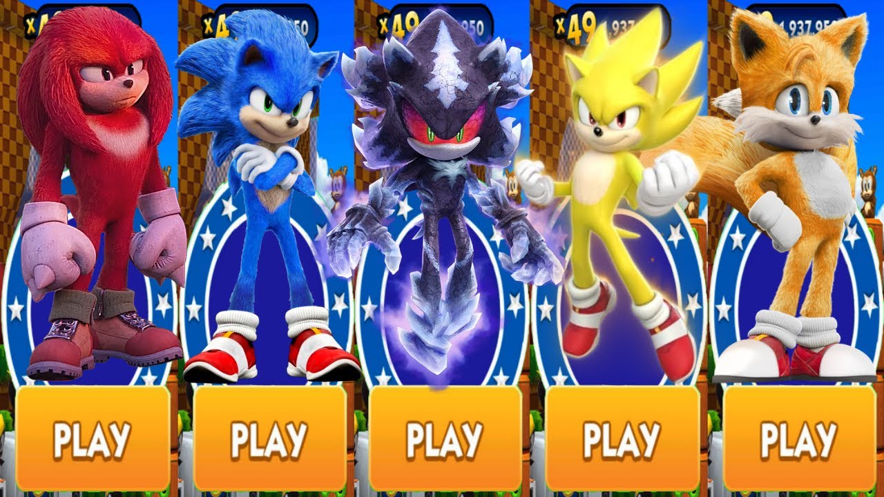 Sonic Dash - Mephiles the Dark vs All Sonic Movie Characters Unlocked ...