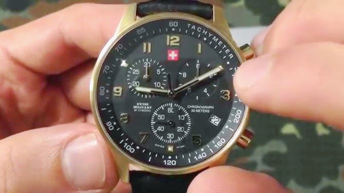 Swiss Military Hanowa Sonoran Chrono SMWGO2102010 - YouTube