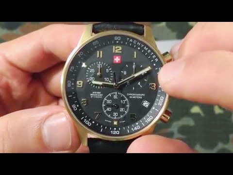 Часы Swiss Military - обзор и мнение по хронографу