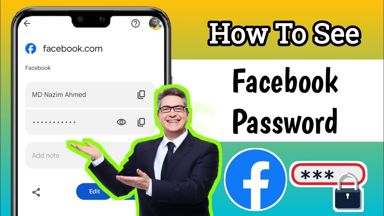 George Fakebook Password How to See Facebook Password on Your Phone . - YouTube