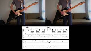 Tom Morello ft Gary Clark Jr. &amp; Gramatik - Can&#39;t Stop The Bleeding Guitar cover with tabs