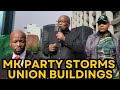 MK Party Storms Union Buildings Explosive Demands Rock Ramaphosa S Office MK Party Storms Union Buildings Explosive Demands Rock Ramaphosa S Office