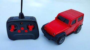 RC Thar 4x4 Red | Powerful Remote Control Jeep Off-Road Test & Review