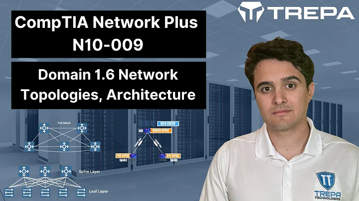 Network Plus N10-009 Full Course | Domain 1.6 Network Topologies and Architectures | CompTIA