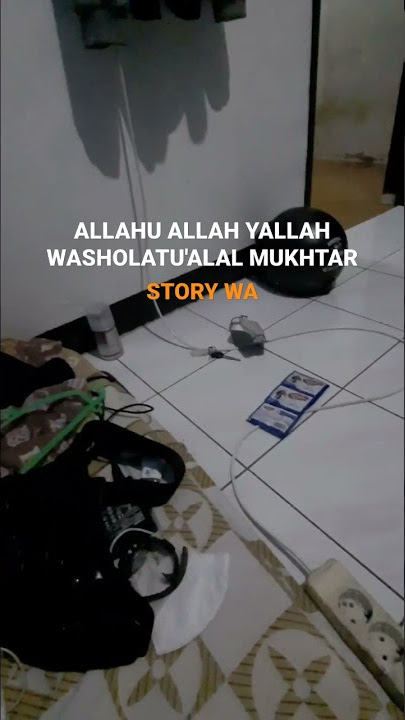 Sholawat Allahu Allah Yallah Washolatu'alal Mukhtar #shorts