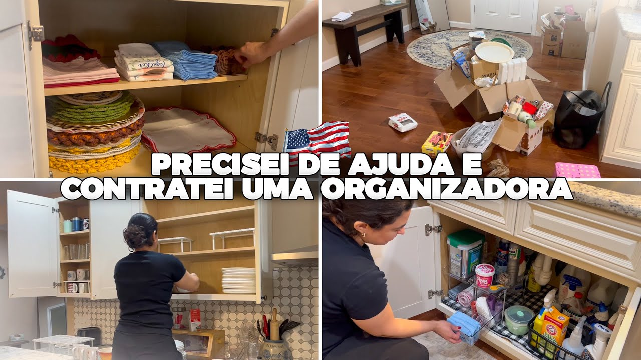 ESTAVA TUDO UMA BAGUNÇA | TIVE AJUDA DE UMA ORGANIZADORA PROFISSIONAL