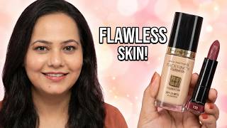 💄✨ Max Factor Lipstick & Foundation Review | Honest Thoughts | 🎀 Sanjana’s Vanity Check 🌸