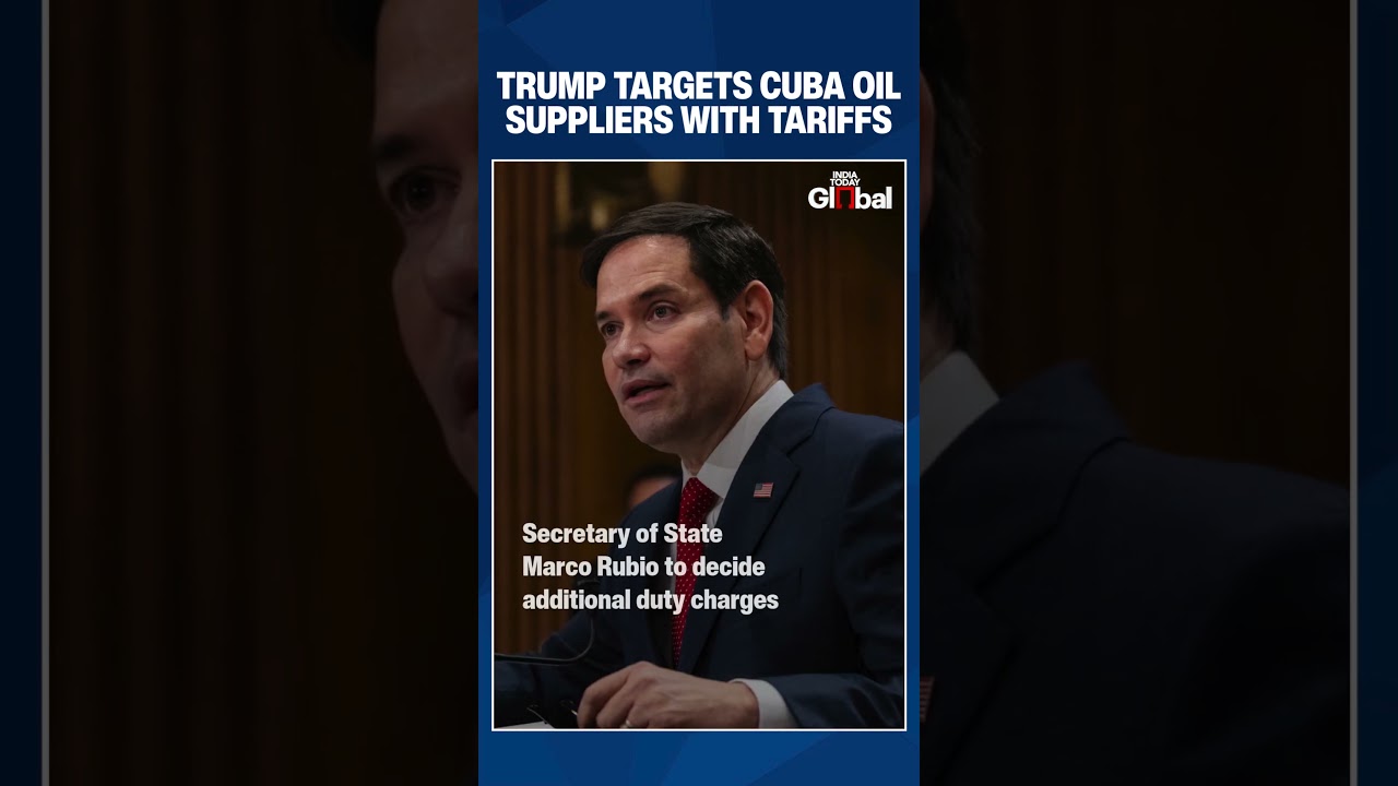Trump Threatens Tariffs on Countries Selling Oil to Cuba Under National Emergency Order  