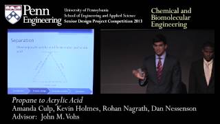 Senior Design 2013: Propane to Acrylic Acid