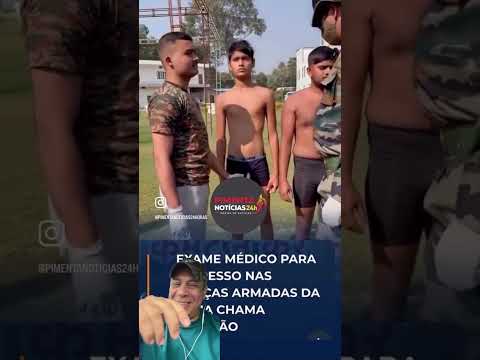 Exame pra entrar no exército INDIANO!