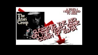Video Game Crash 1983/1984, let's clear the air as to what really happened. | The Atari Creep