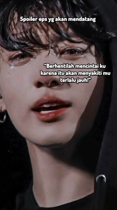 pada akhirnya dia menyerah dengan keadaannya. #pov taekook