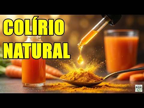 O Colírio Comestível O Suco que Limpa a Visão Embaçada (Receita) #visão #saudedosolhos