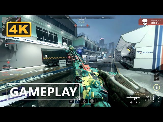 Modern Warfare 2 Multiplayer Gameplay Uncut: Flag Runner (Official