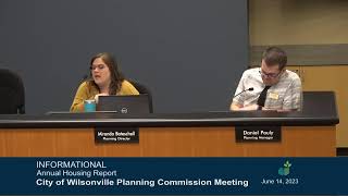 Planning Commission Meeting, June 14, 2023