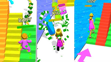 noob vs pro vs hacker en run of life life simulator 3d juegos luky |#Gameplay | #shots | #lrgameplay