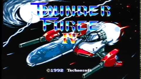 (SMD) Thunder Force IV Intro