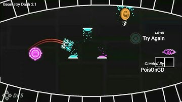 Effect layout mode "Try Again" By PoisOnGD | Geometry Dash