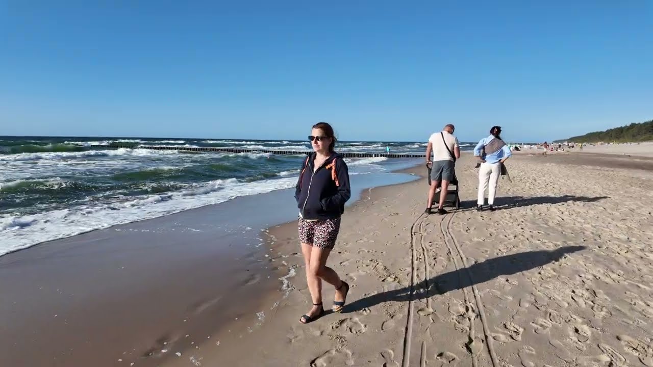 Pobierowo jak z pocztówki! Niesamowite ujęcia plaży i morza [4K] | Lato 2025