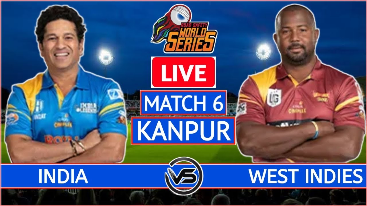 RSWS 2022 India Legends vs West Indies Legends Live Scores IND L vs WI L Live Scores