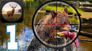 Hunting Sniper | Tutorial - Gameplay Walkthrough Part 1 ( ANDROID / iOS ) screenshot 5