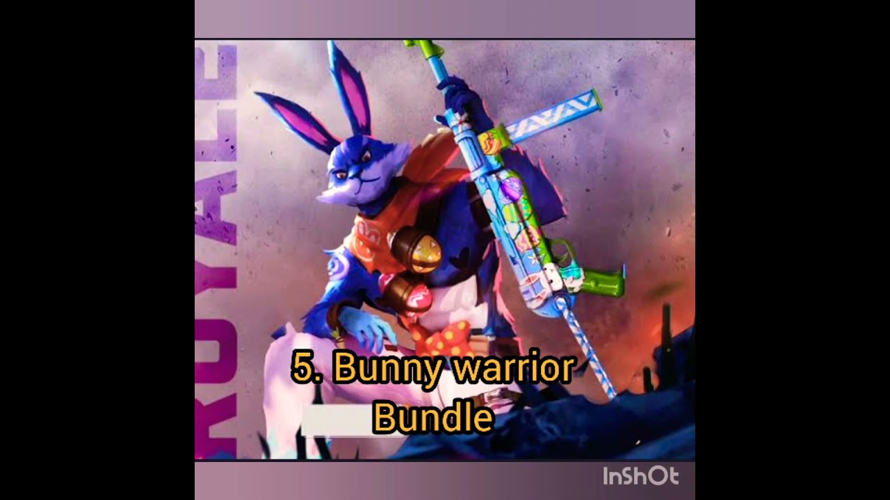 Top 10 Rare bundle in free fire 🔥