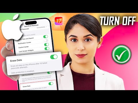 Turn Off/on Erase iPhone After 10 Failed Passcode Attempts 2024 [ Save Your Data ]