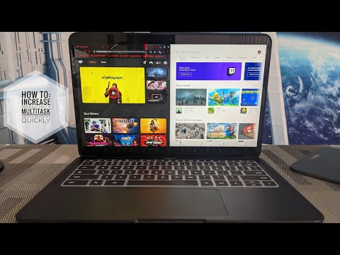 Chromebook: How To Use Split Screen (Multitask) Mode & View All Windows