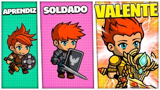 Upgrades Infinitos Contra Monstros Fortíssimos em Knight Hero Adventure Idle