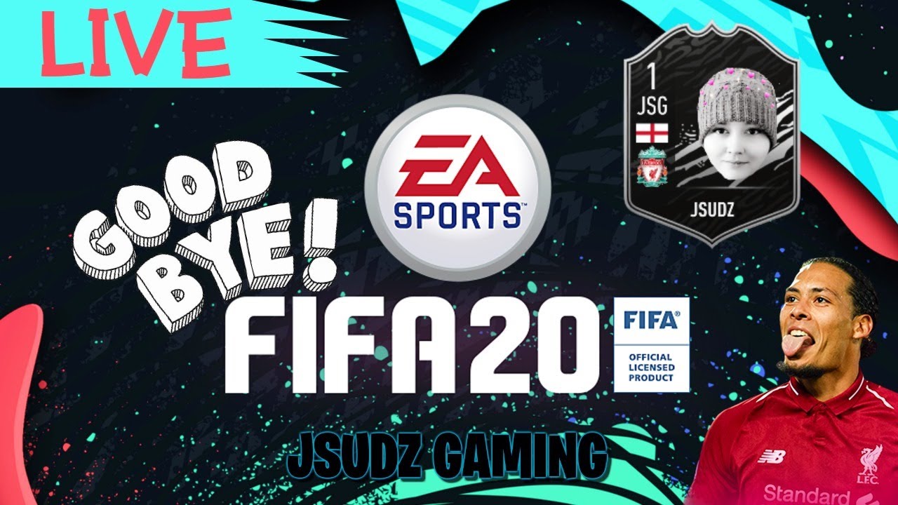JSUDZ LIVE: Saying Goodbye To FIFA20!!