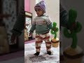 Masti With Cactus Toy🌵 #cutebaby #babyreels #cute #funny #cactus #viralshorts #viralvideo#