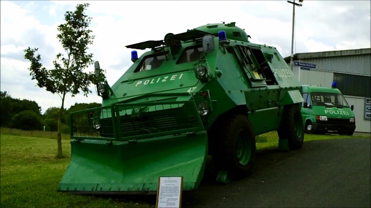 Gepanzerter Polizei Sonderwagen Thyssen Rheinstahl UR 416