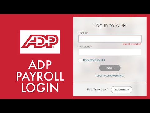 ADP PAYROLL LOGIN: ADP Login Sign In 2021 | adp.com Login Tutorial Video