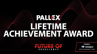Pall-Ex Group Future of Excellence Awards - Lifetime Achievement Award 2024