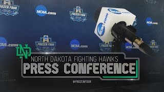 Frozen Four: North Dakota Press Conference