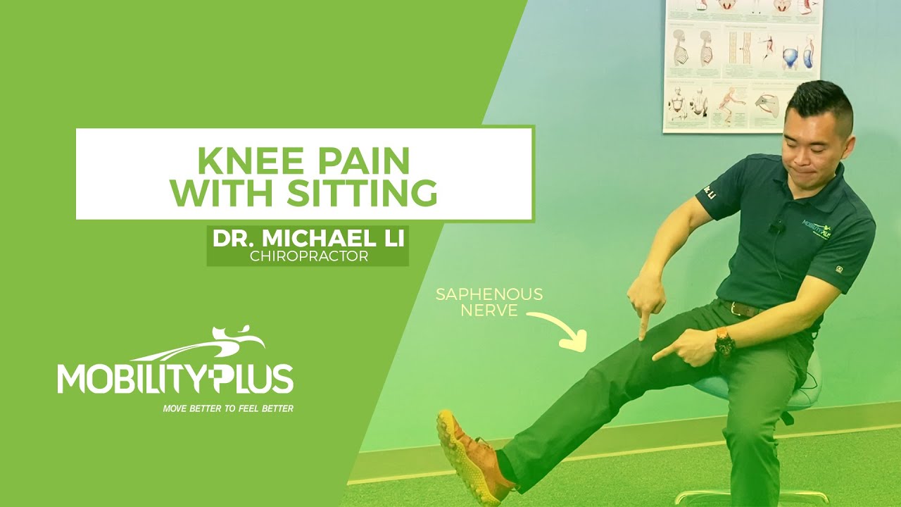 Medial Knee Pain Relief Exercise Saphenous Nerve Flossing YouTube