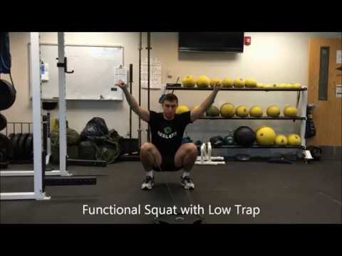 Resilient Performance PT - Functional Squat with Low Trap