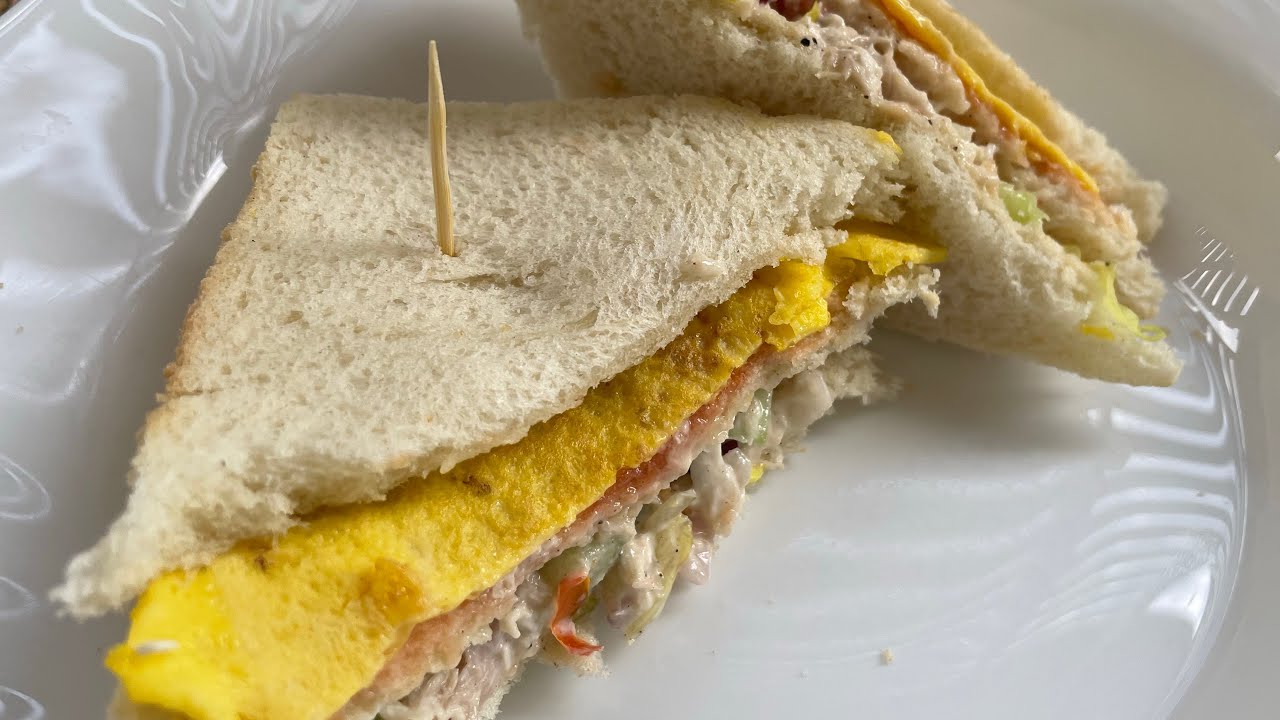 Chicken and Egg Sandwich Recipe | Life with Hadia