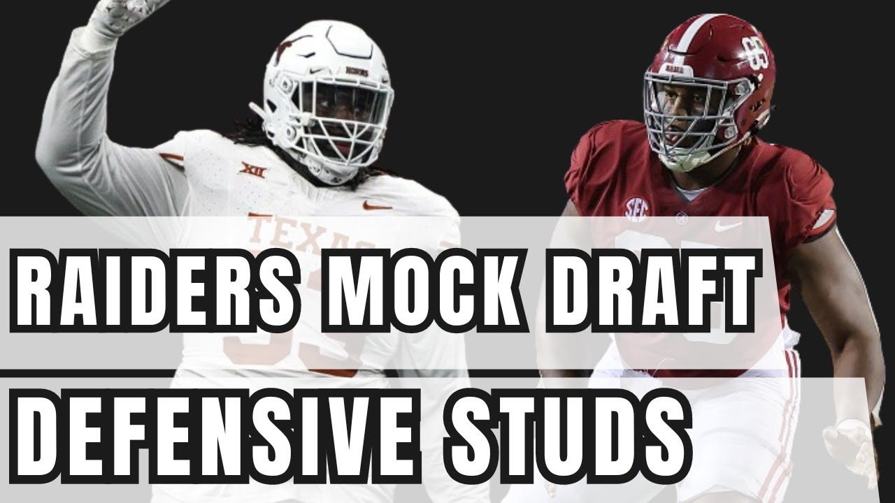 Las Vegas Raiders MOCK DRAFT Getting DEFENSIVE STUDS YouTube