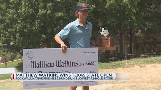 Matthew Watkins wins 2025 Texas State Open