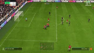 FC 24 Rasmus Højlund goal impressiv incredible amazing Manchester United-Tottenham Hotspurs