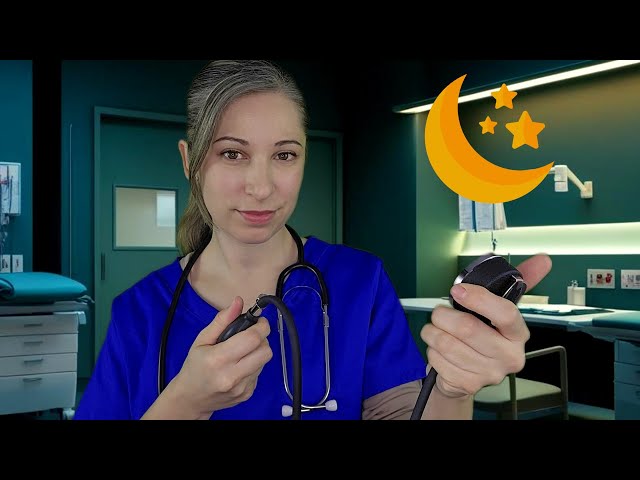 ASMR Clinic | Nighttime Check-up VERY ATTENTIVE to your health | Medical Roleplay