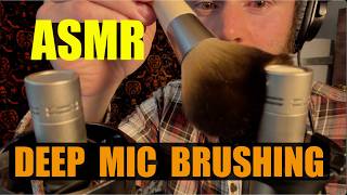 ASMR Mic Brushing (Slow, Deep and Dreamy) Echo + Reverb (No Talking)
