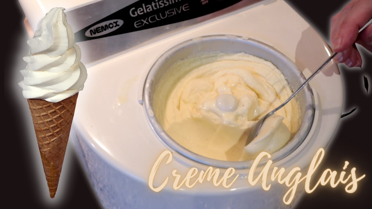 Vaniljeis i ismaskine - Sådan gør du I creme anglais
