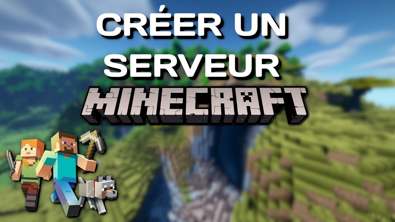 Comment CRÉER son SERVEUR Minecraft pour jouer publiquement avec ses
