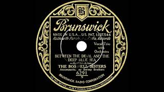 1932 HITS ARCHIVE: Between The Devil And The Deep Blue Sea - Boswell Sisters