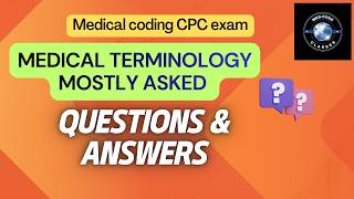 Medical terminology mostly asked questions and answers in CPC exam- part 1#trending #viral #cpcexam