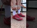The Mizuno Alpha II Elite On Foot Is A Sight To Behold ЁЯШН That Ruby Red Geometric Design ЁЯдй The Mizuno Alpha II Elite On Foot Is A Sight To Behold ЁЯШН That Ruby Red Geometric Design ЁЯдй